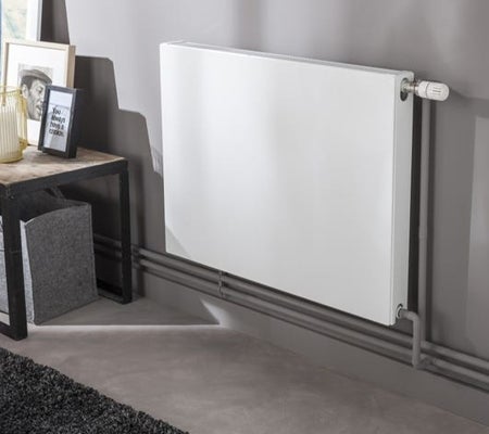 Radiateur Eau Chaude Horizontal Loden Colima Blanc 1192w H 60 X L 100 Cm Leroy Merlin