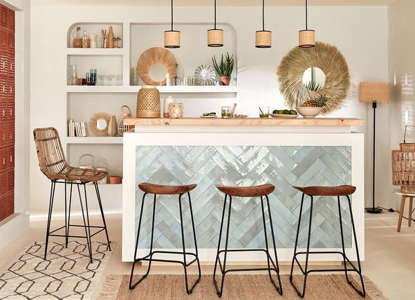 Deco Authentique Et Convivialite Autour De L Espace Bar Leroy Merlin