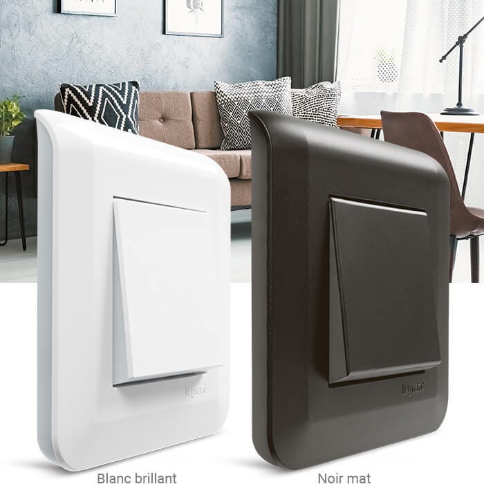 Mosaic Legrand Noir et blanc