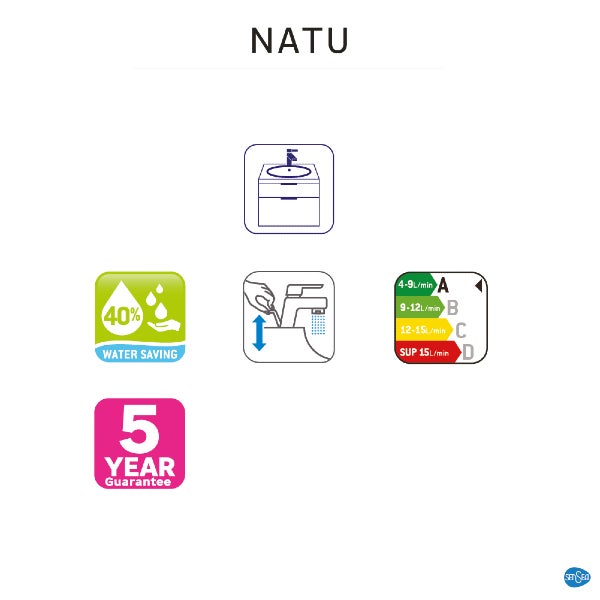 Robinet de lavabo Natu sensea taille S - 1