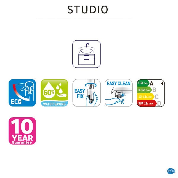 Robinet haut studio sensea  - 2