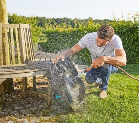 Nettoyable au tuyau d’arrosage