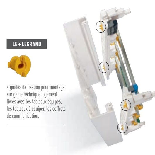 fixation facile gtl Legrand