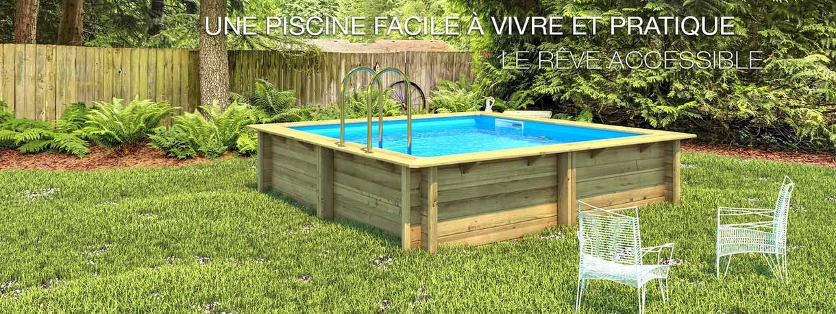 piscine bois weva bwt mypool l 3 5 x l 3 5 x h 1 2 m